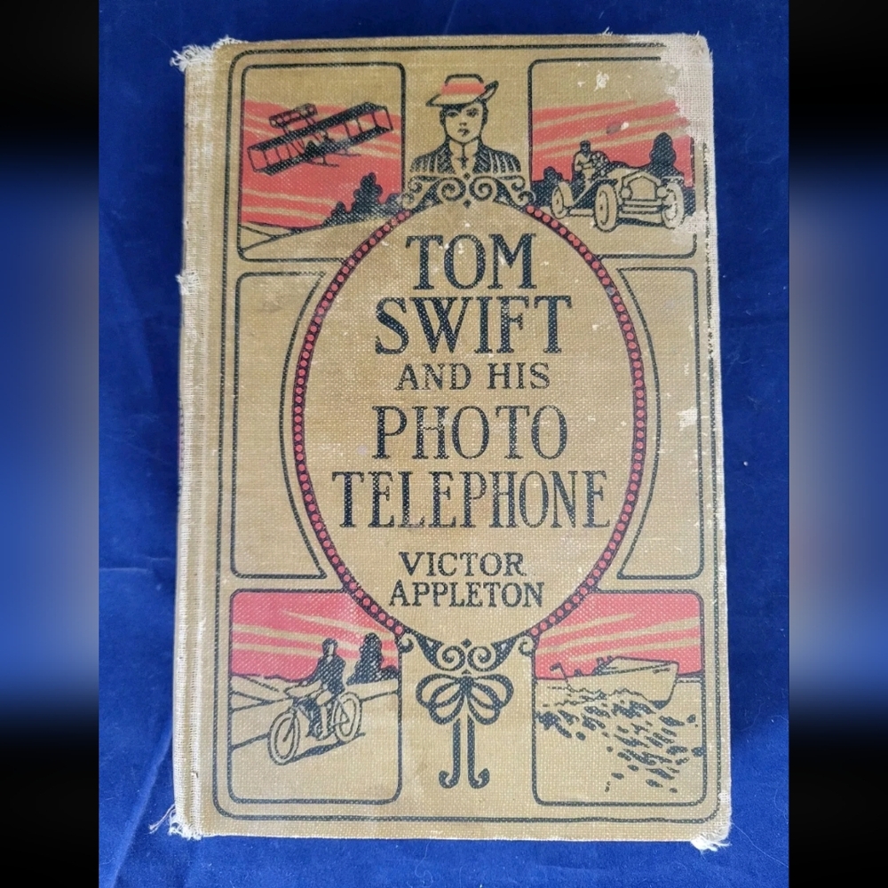 VTG Antq Tom Swift and his Photo Telephone 1914 HC Victor Appleton First Edition